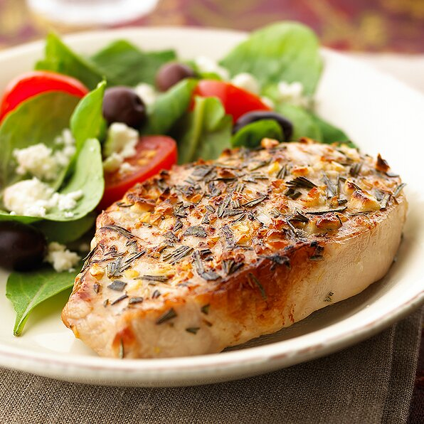 MEDITERRANEAN PORK CHOPS