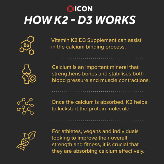 Vitamin K2 D3 Supplement (180 Serv)