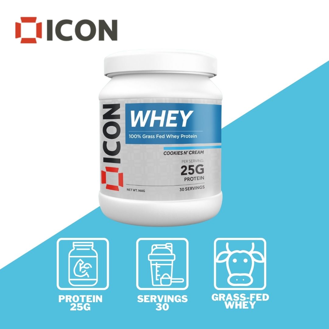 100% Whey Protein Evolution  Grass Fed Whey Protein – ICON Nutrition