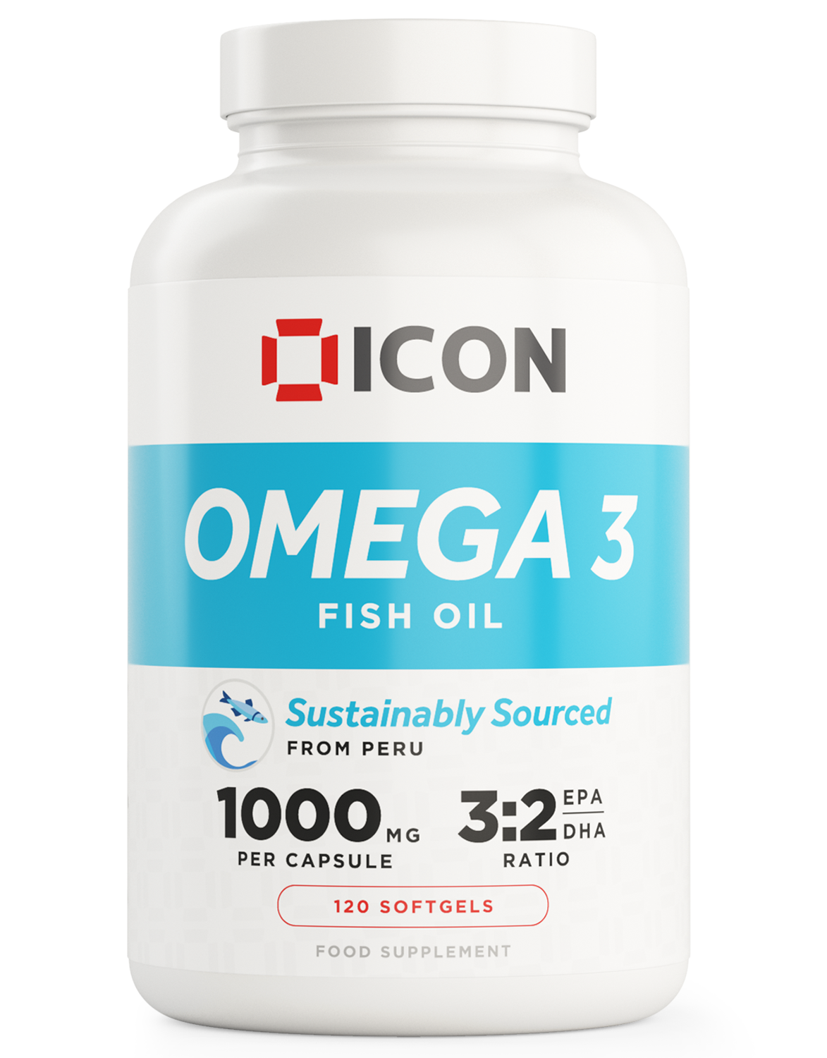 Omega 3 (60 Serv.) - ICON Nutrition